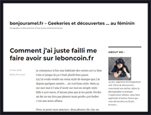 Tablet Screenshot of bonjouramel.fr